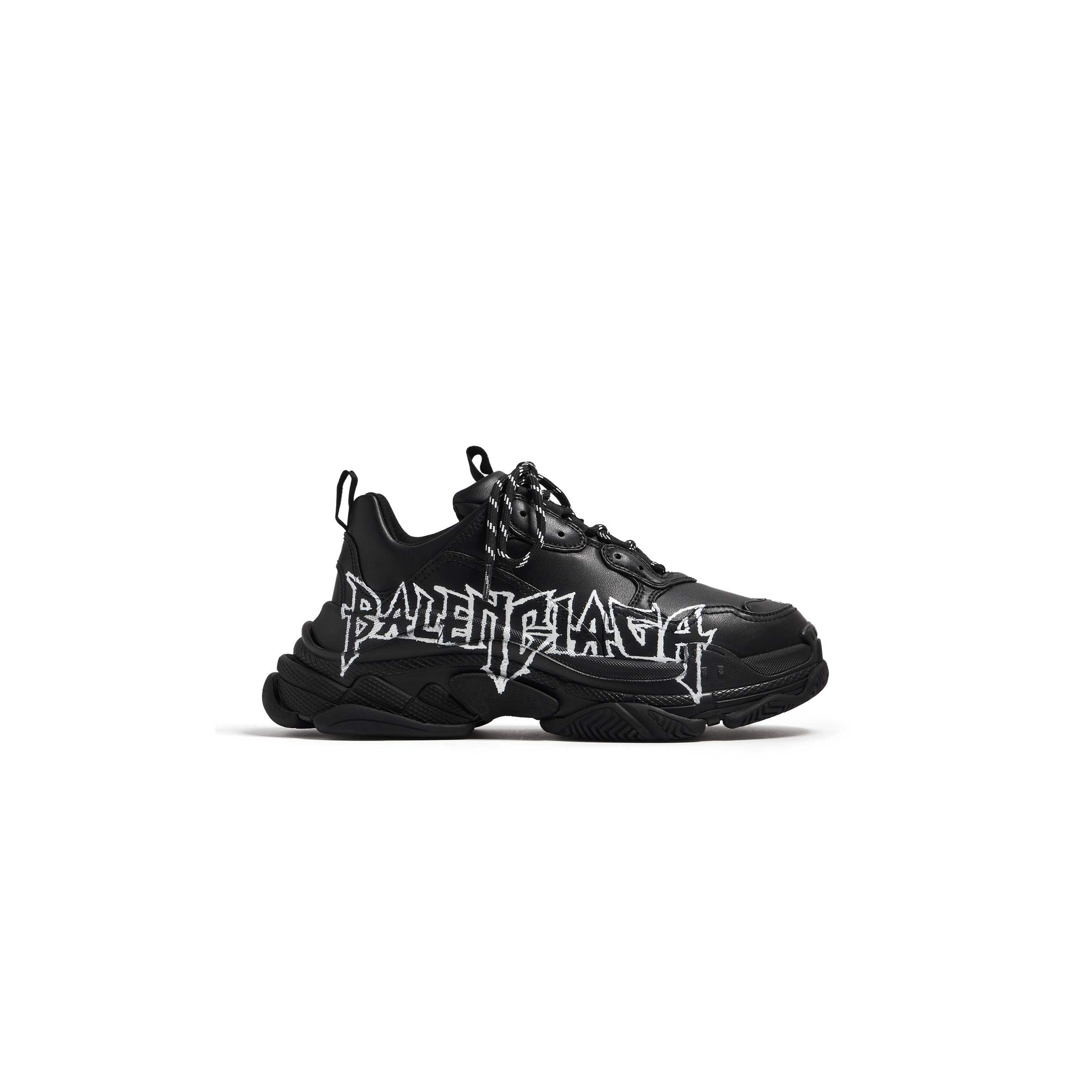 Ba*len*cia*ga triple sdiy metal artwork black 536737w2fay9017